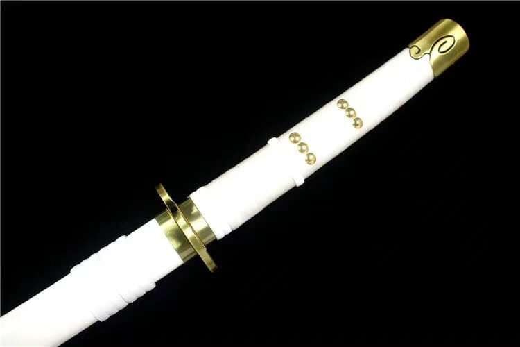 Amenohabakiri Katana De Kozuki Oden Une Pièce Épée De Samouraï Japonais Acier à Haute Teneur En Manganèse Épée Longquan