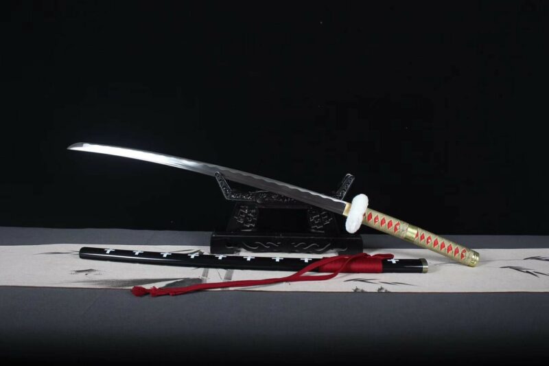 Kikoku Katana De Trafalgar Law’s One Piece Sabre De Samouraï Japonais Acier Au Manganèse Sabre Longquan