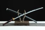 Epée Samouraï Tueur De Démons Vulcan Tanjiro  Anime Katana Tue Le Diable Acier à Haute Teneur En Carbone