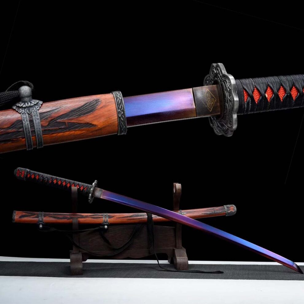 Katana Japonais Forg?� ?� la main | Monkatana France