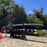 Mini Katana Shusui One Piece + Support