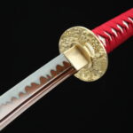 Katana Kyoto (Acier Damas Rouge)