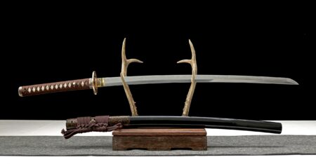Katana Shinshiro (acier T10 Véritable Hamon Et Peau De Raie)