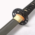 Katana Kisarazu (Acier Damas & Véritable Peau de Raie)