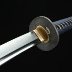 Katana Ishikari (Acier Damas & Véritable Hamon)