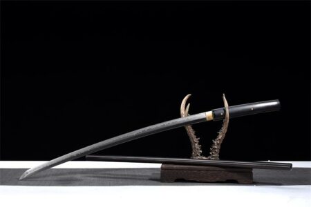 Katana Nayoro (acier T10 & Véritable Hamon Choji)