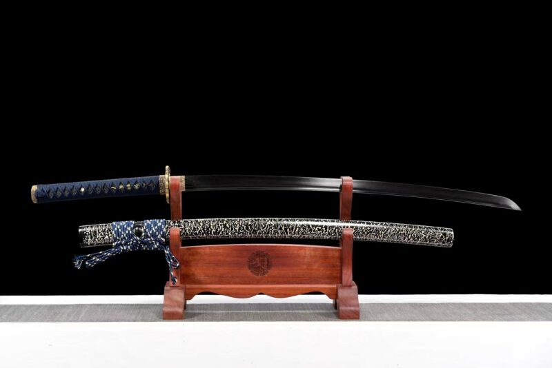 Katana Kikuchi (acier Damas)