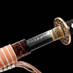 Katana Maebashi (Acier Damas & Véritable Hamon)