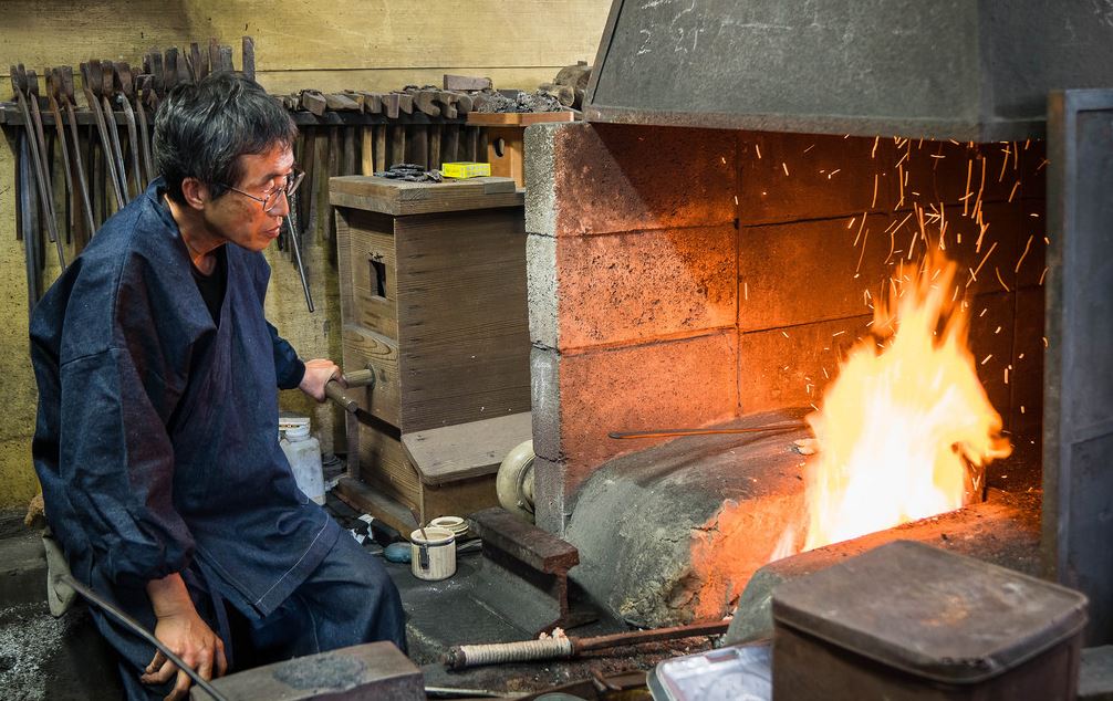 forgeron japonais