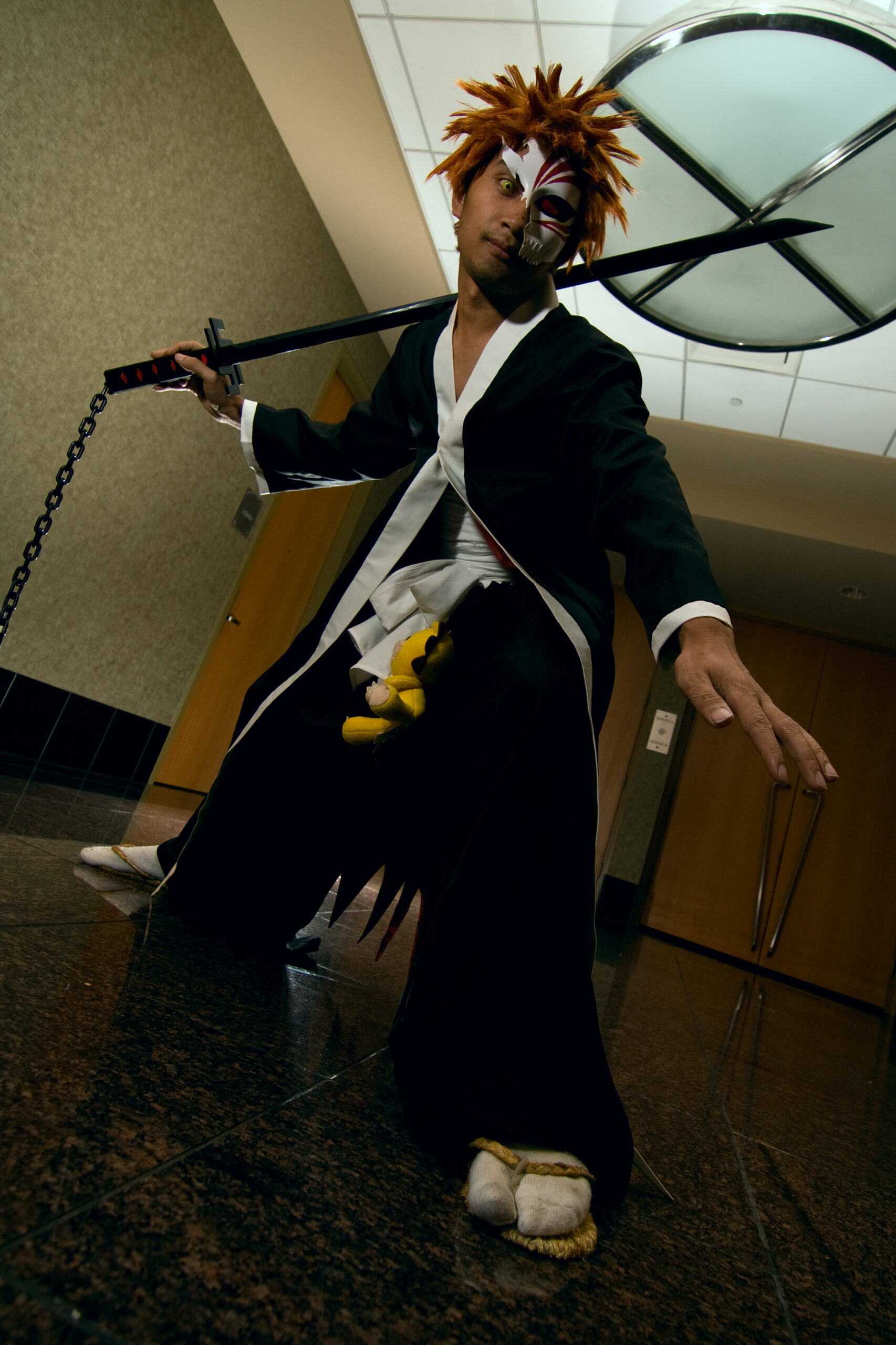 Cosplay du sabre bankai d'Ichigo Kurosaki à Youmacon